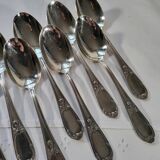 12 Large Silver Plated Table Spoons SOH