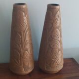 Paire de vases tokoname japonais