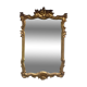 Miroir de style baroque, bois et stuc