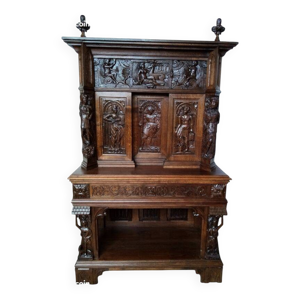 Meuble 2 corps sculpté - xvi