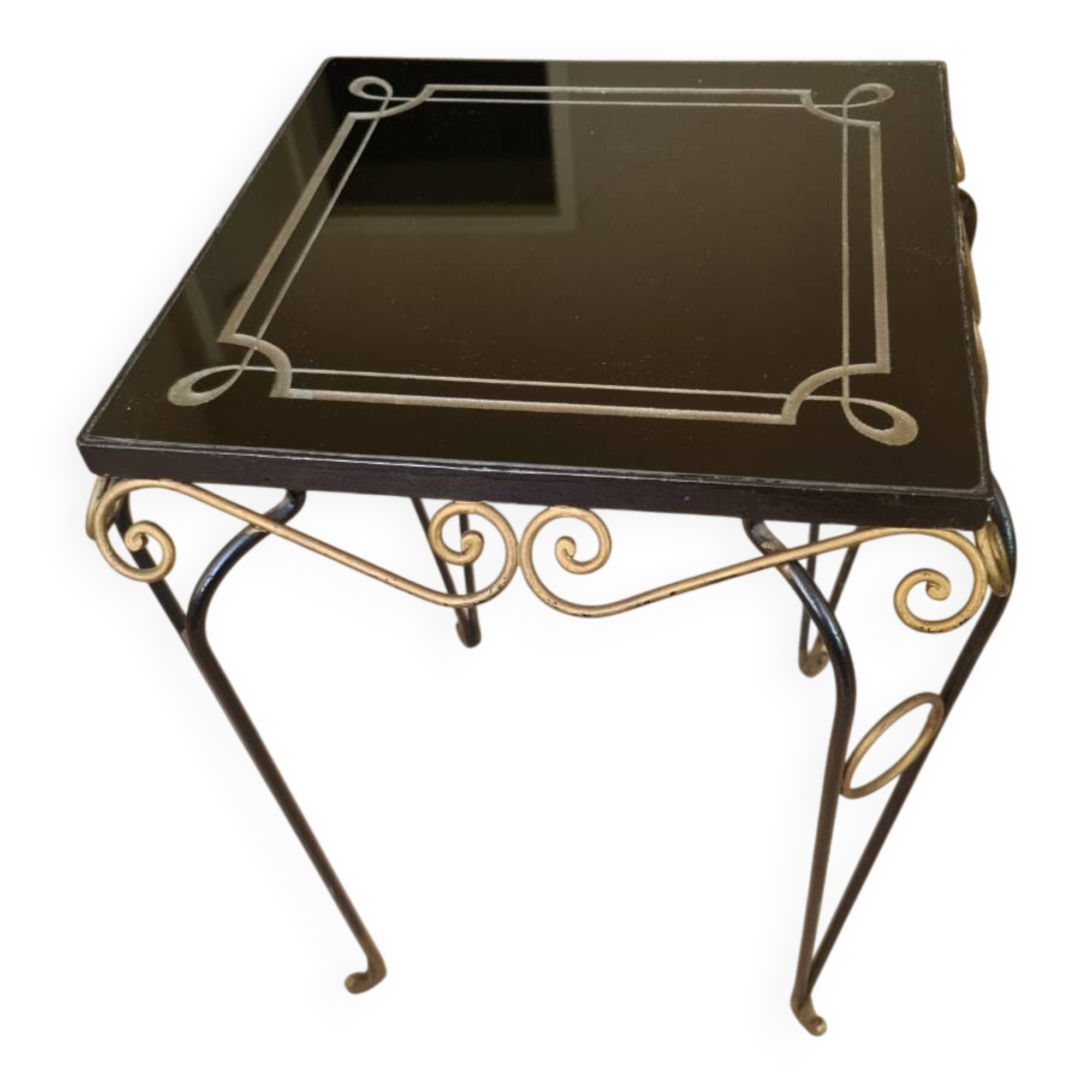 Vintage pedestal table