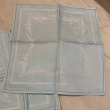 Lot of turquoise towels