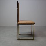 Set of 6 dining chairs by Renato Zevi, Italy 1970s