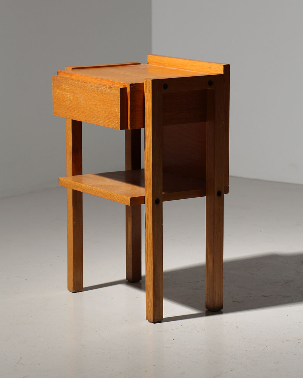 Vintage modernist bedside table