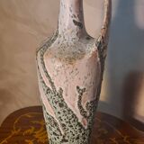 Vase, glazed ceramic, fat lava, signed bruno dose40, design 50s/60s