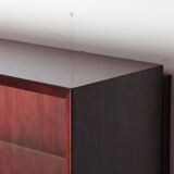 Scandinavian wall display cabinet in rosewood by Poul Cadovius, 1960.