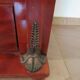 Antique Weekly Planner/Empire Style Commode-Caryatid-Patinated Bronze - 1950
