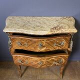 Louis XV Rosewood Jumping Commode