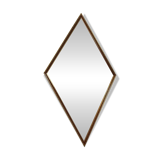 vintage diamond-shaped mirror