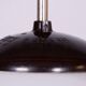 Mid-Century Modern Pendant Light in Chrome and Steel with Opal Glass, Czech, 1960s