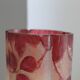 Legras quadrilobed vase from the "ruby" series in glass (1900 - 1910)