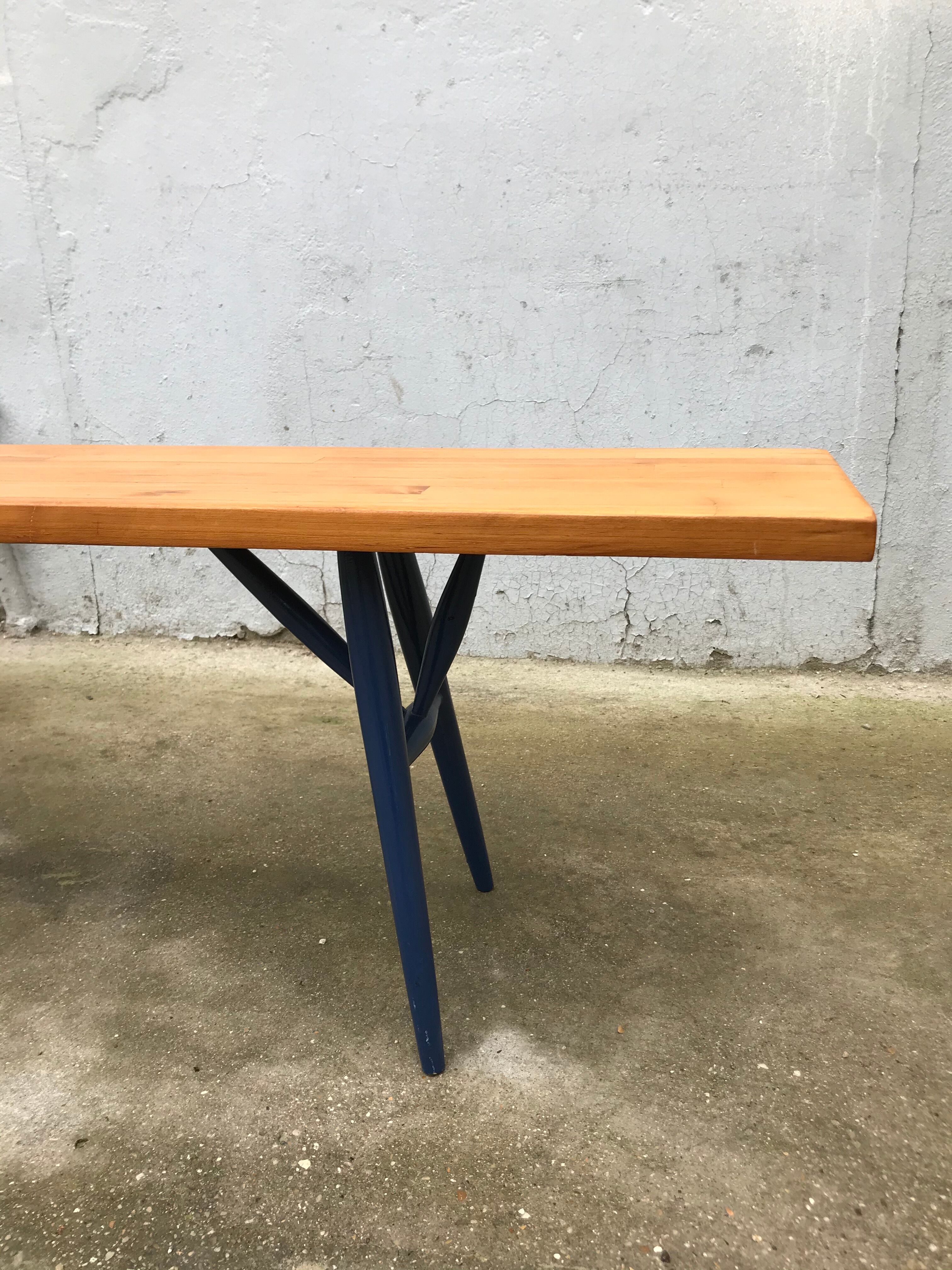Ilmari Tapiovaara Pirrka Bench for Laukaan Puu