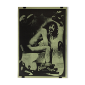 Concert poster Franck Zappa, Schuntorf 5 June 1982