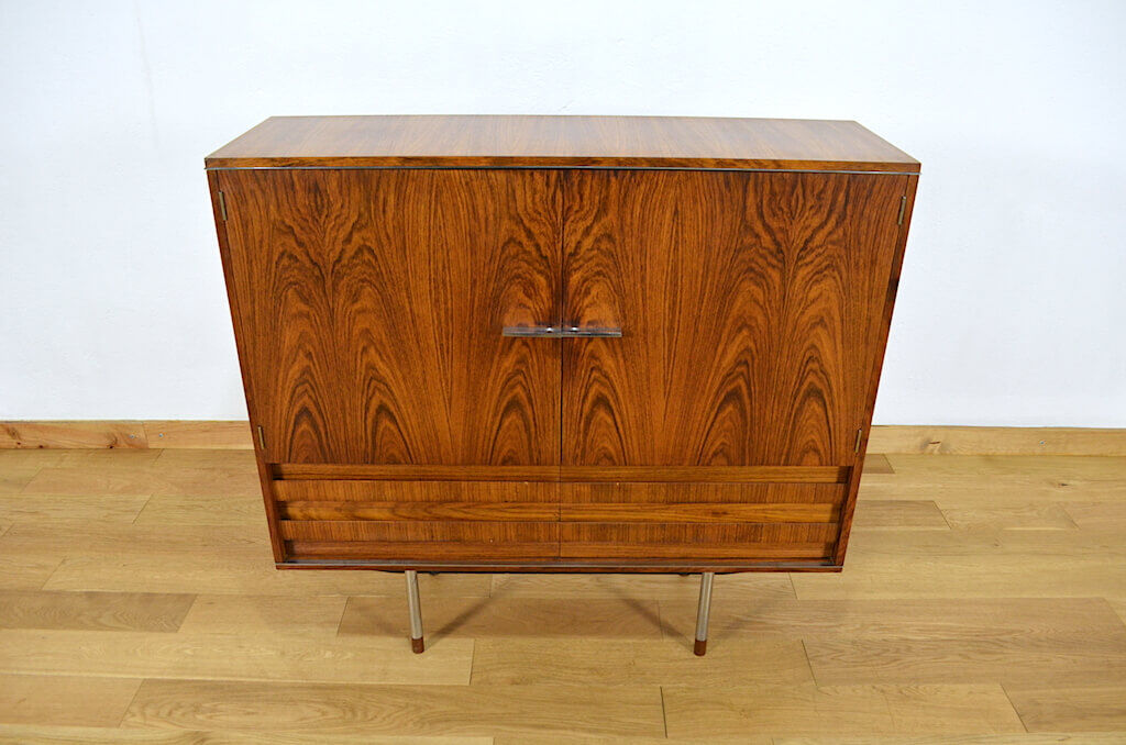 Scandinavian design furniture in rosewood from Rio Alfred Hendrickx 1960