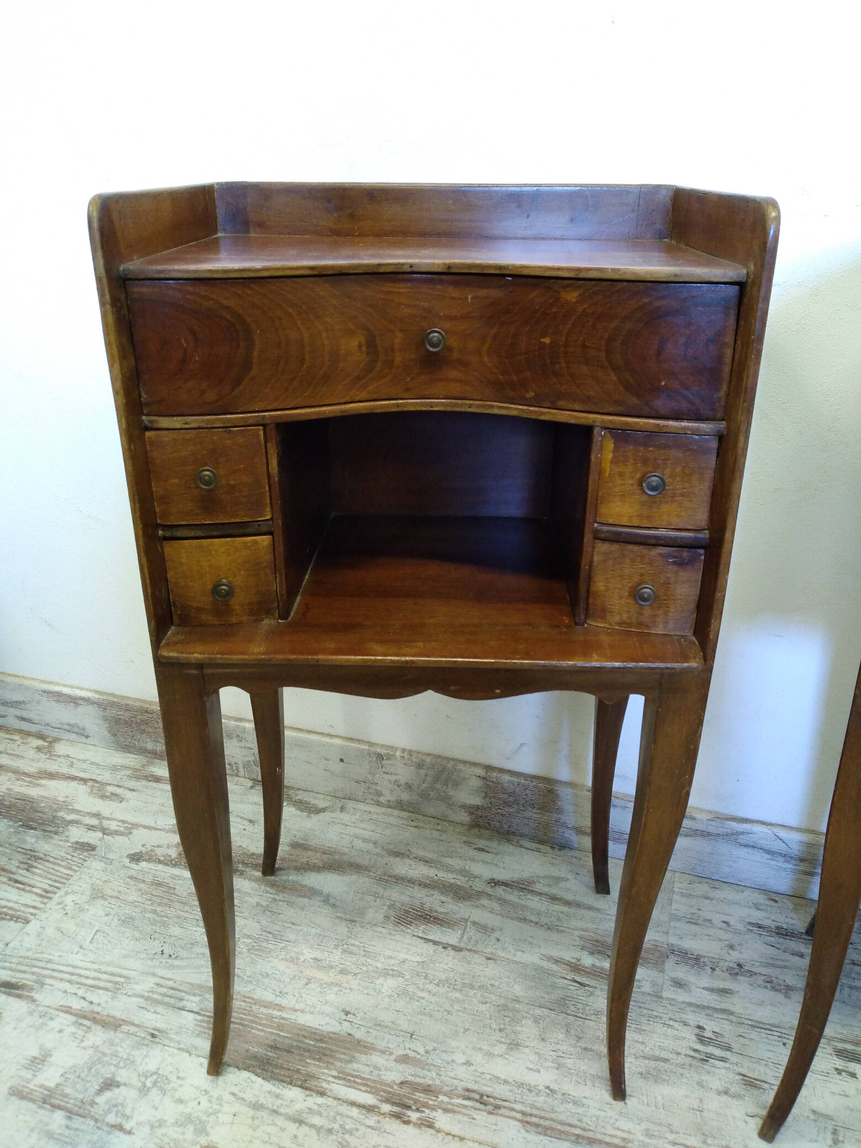 Old bedside tables