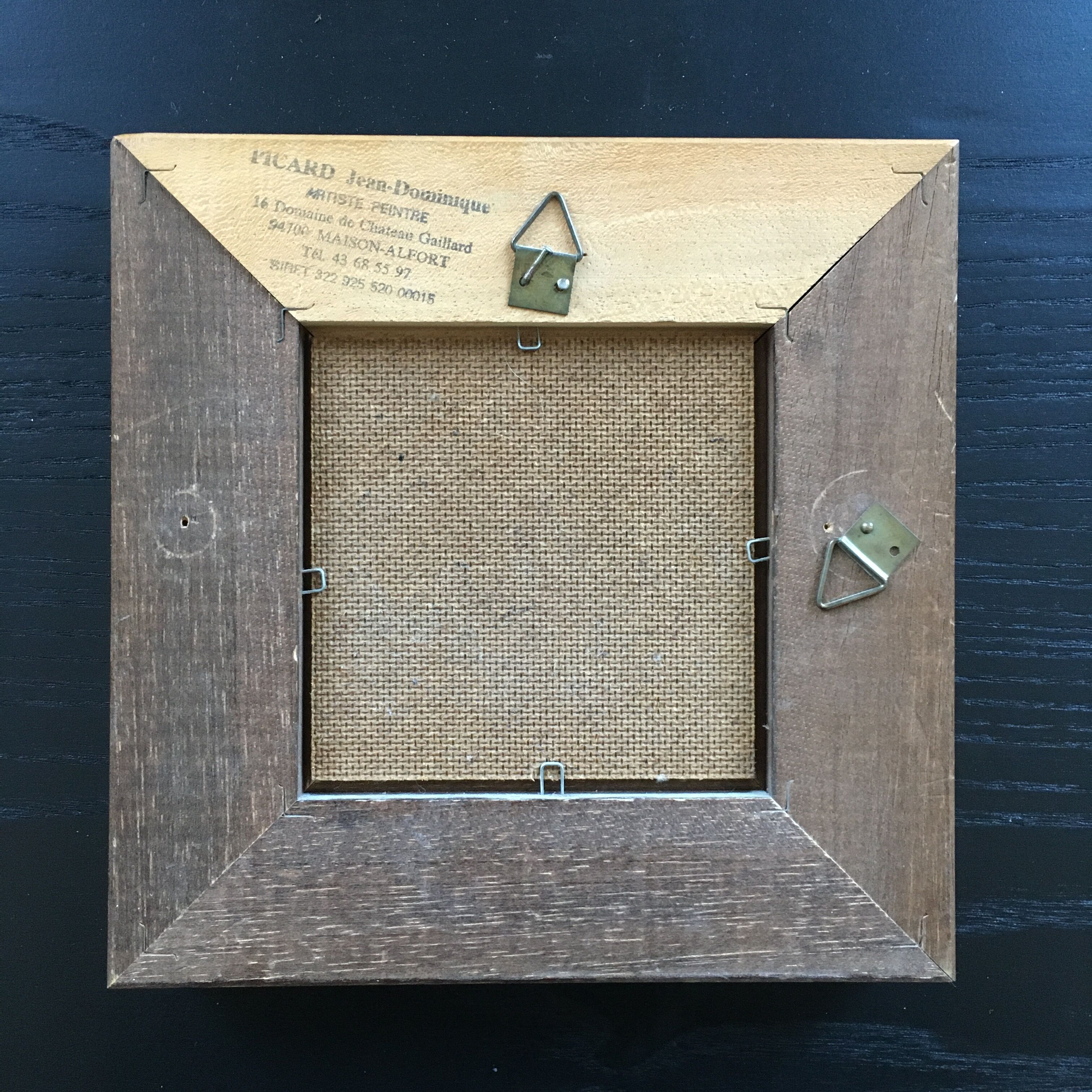 Miniature orange bouquet table