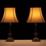 Herda lighting set Column Table lamps 1970s