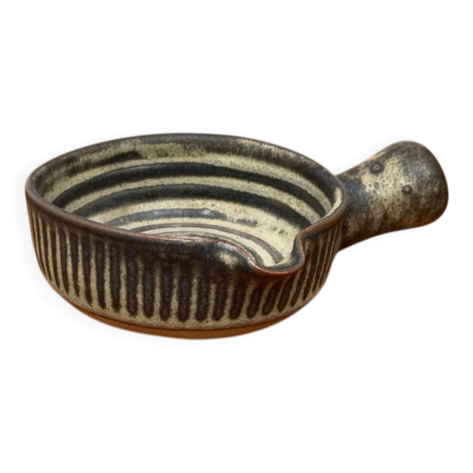 Vintage British Brutalist Ceramic Bowl by Tremar UK