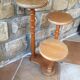 Porte plantes en bois 3 plateaux
