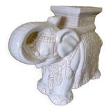 Vintage Ceramic Elephant Plant Table Mid 20th Century