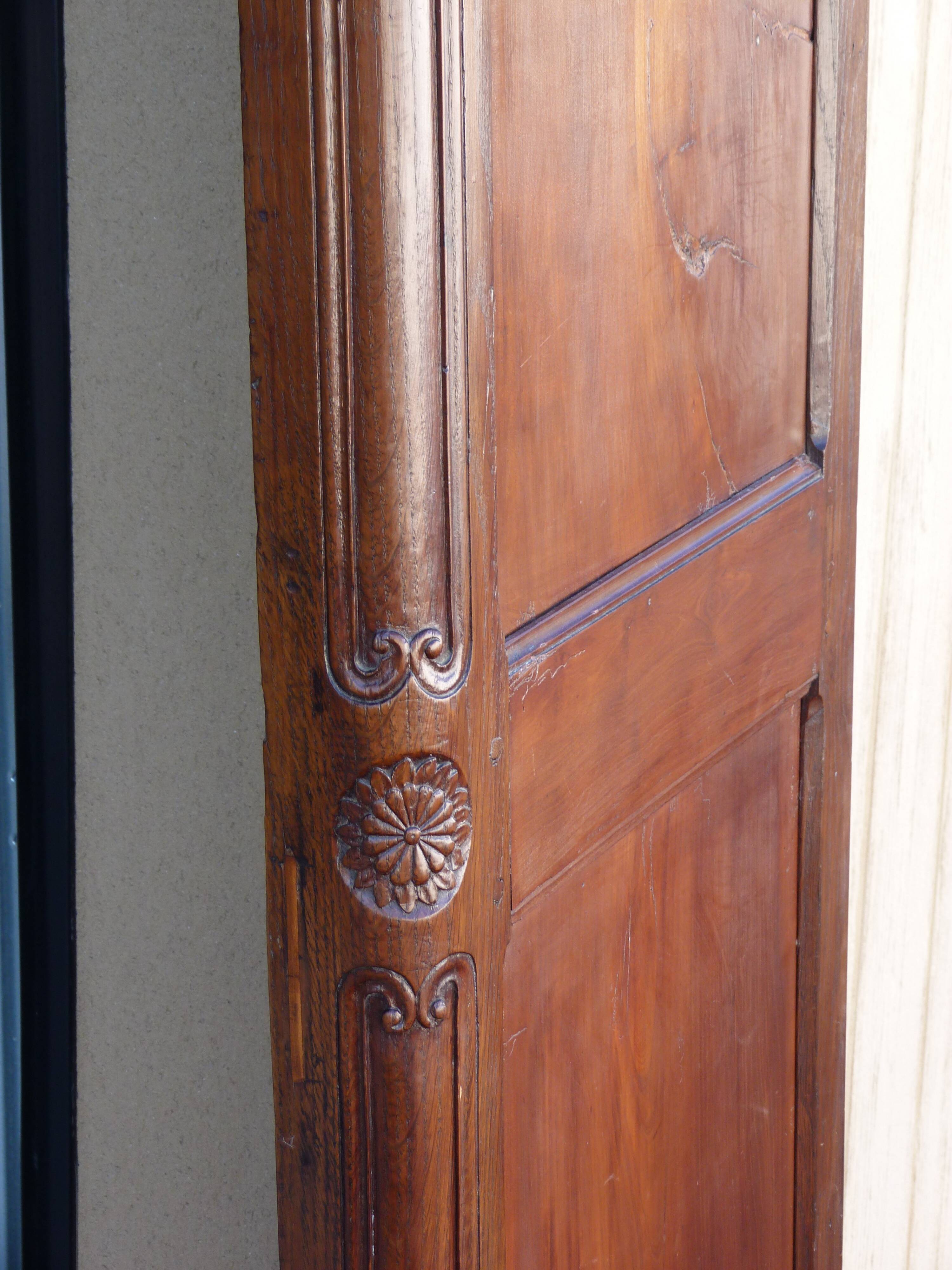 Armoire normande en merisier