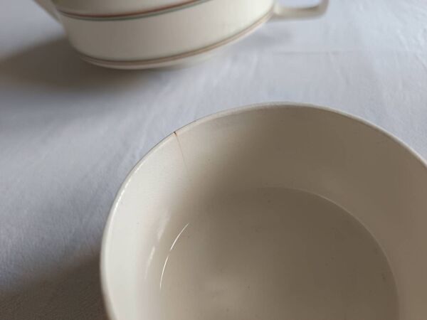 Service à thé et café terre de fer