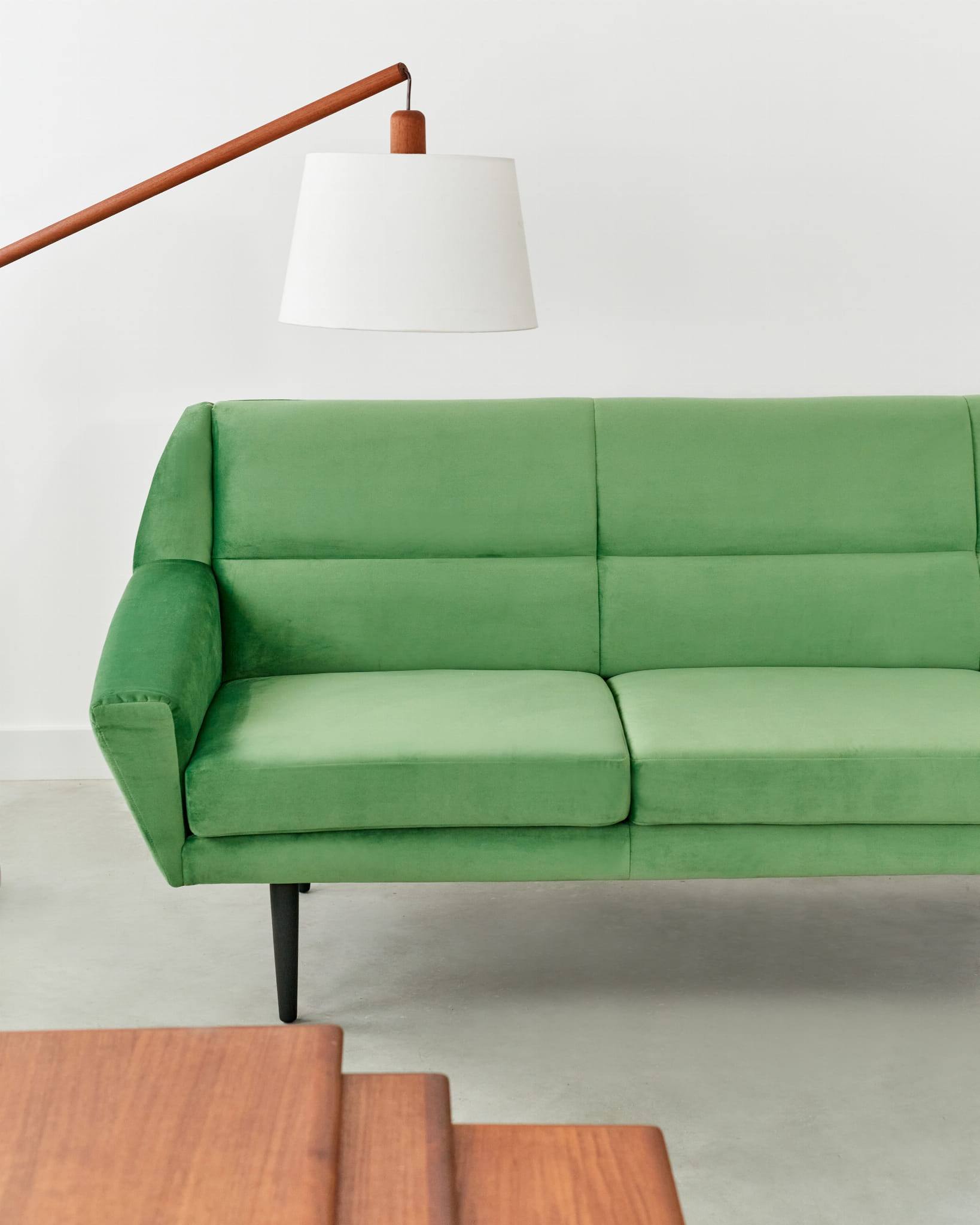 Sofa skagen green, scandinavian design