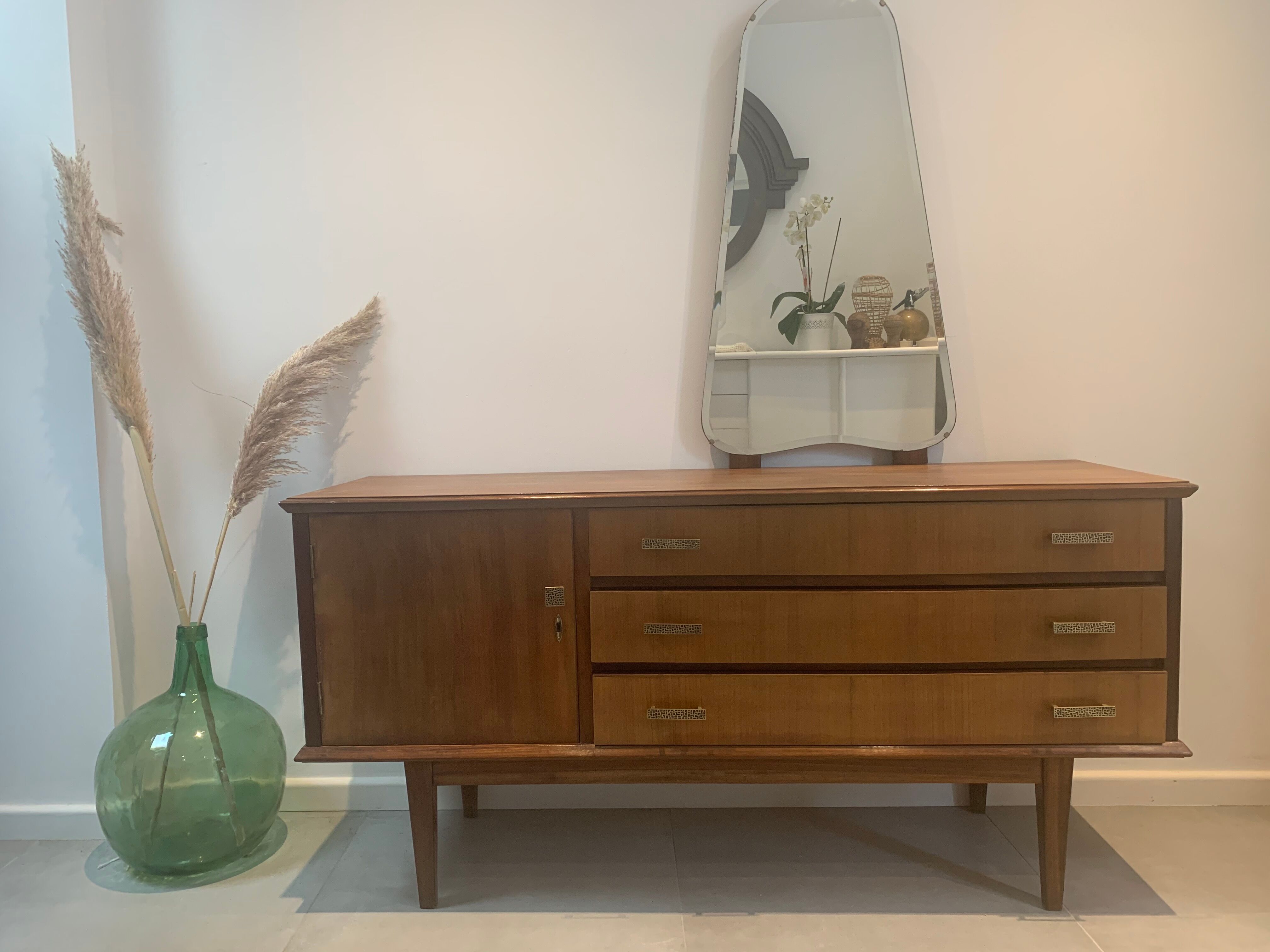 Vintage long sideboard