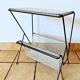 Side table with integrated magazine rack Tjerk Reijenga Pilastro 1950s