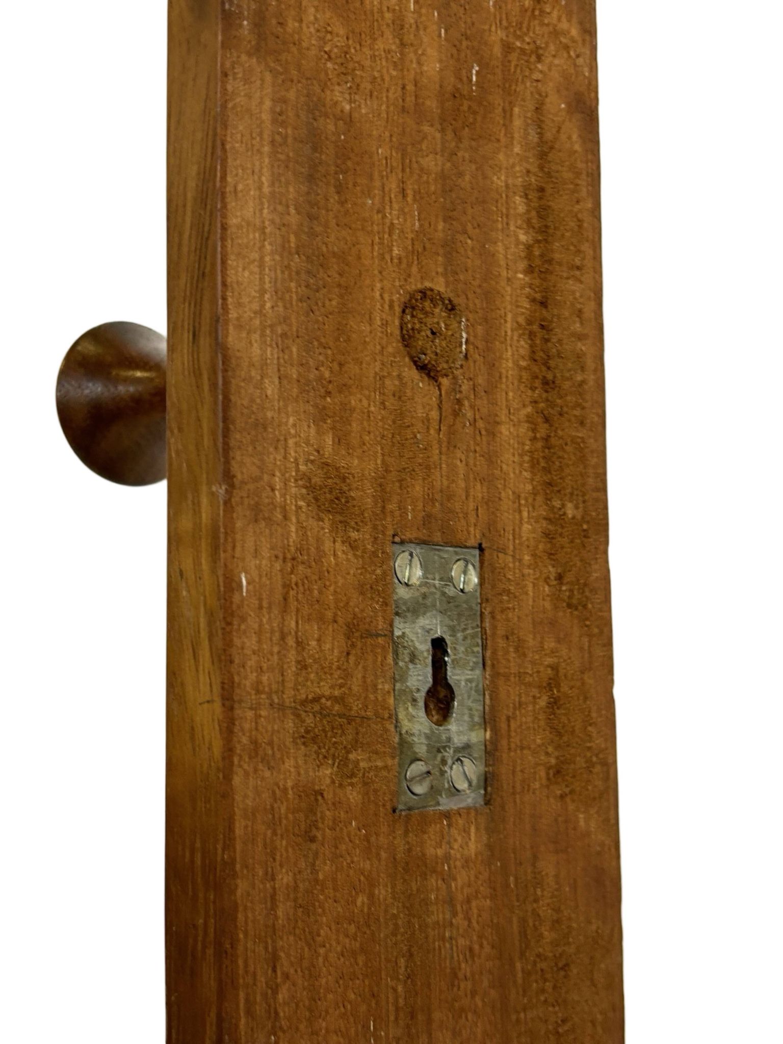2 portemanteaux muraux danois vintage en teck