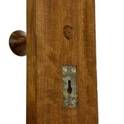 2 portemanteaux muraux danois vintage en teck