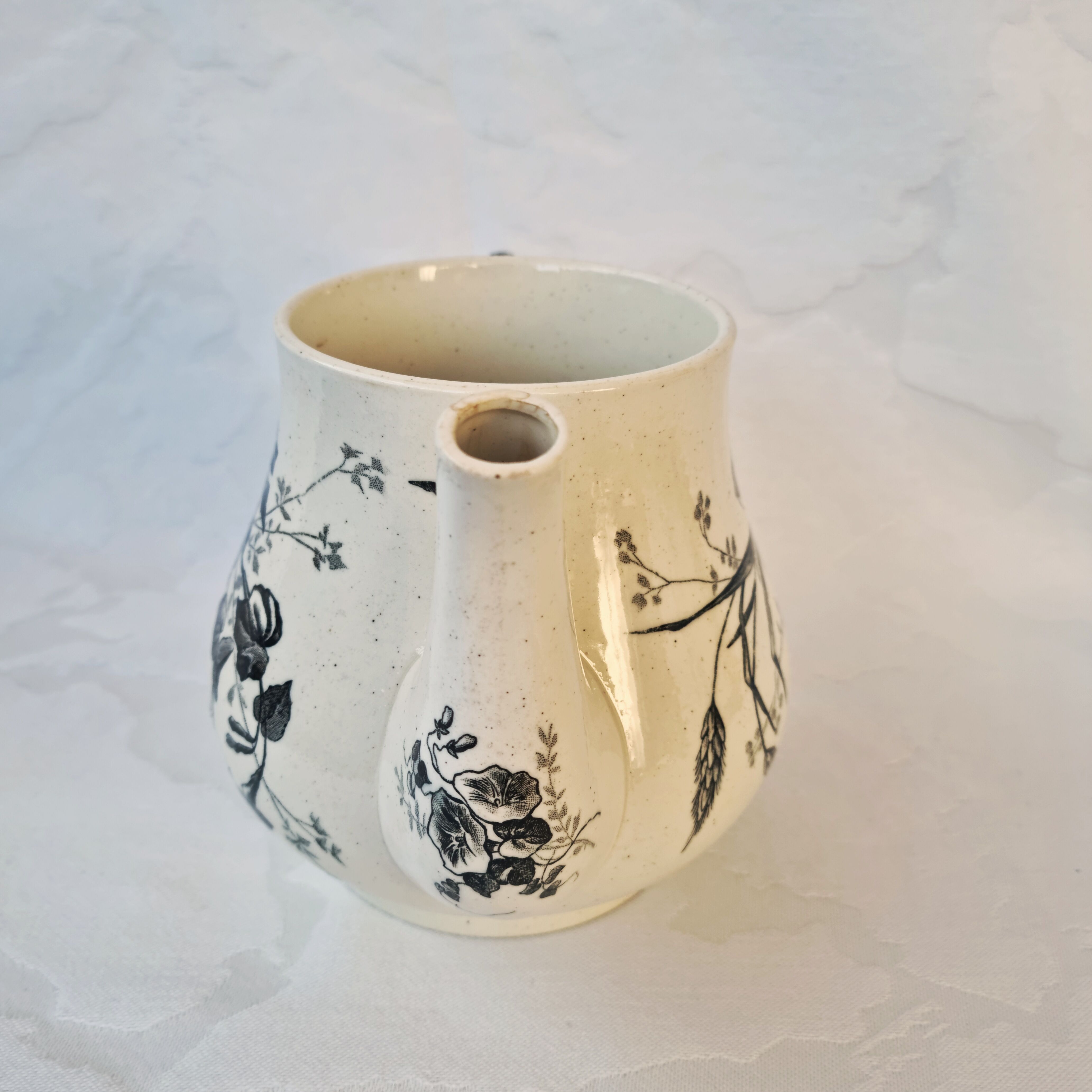 Teapot earth of iron Emile Bourgeois