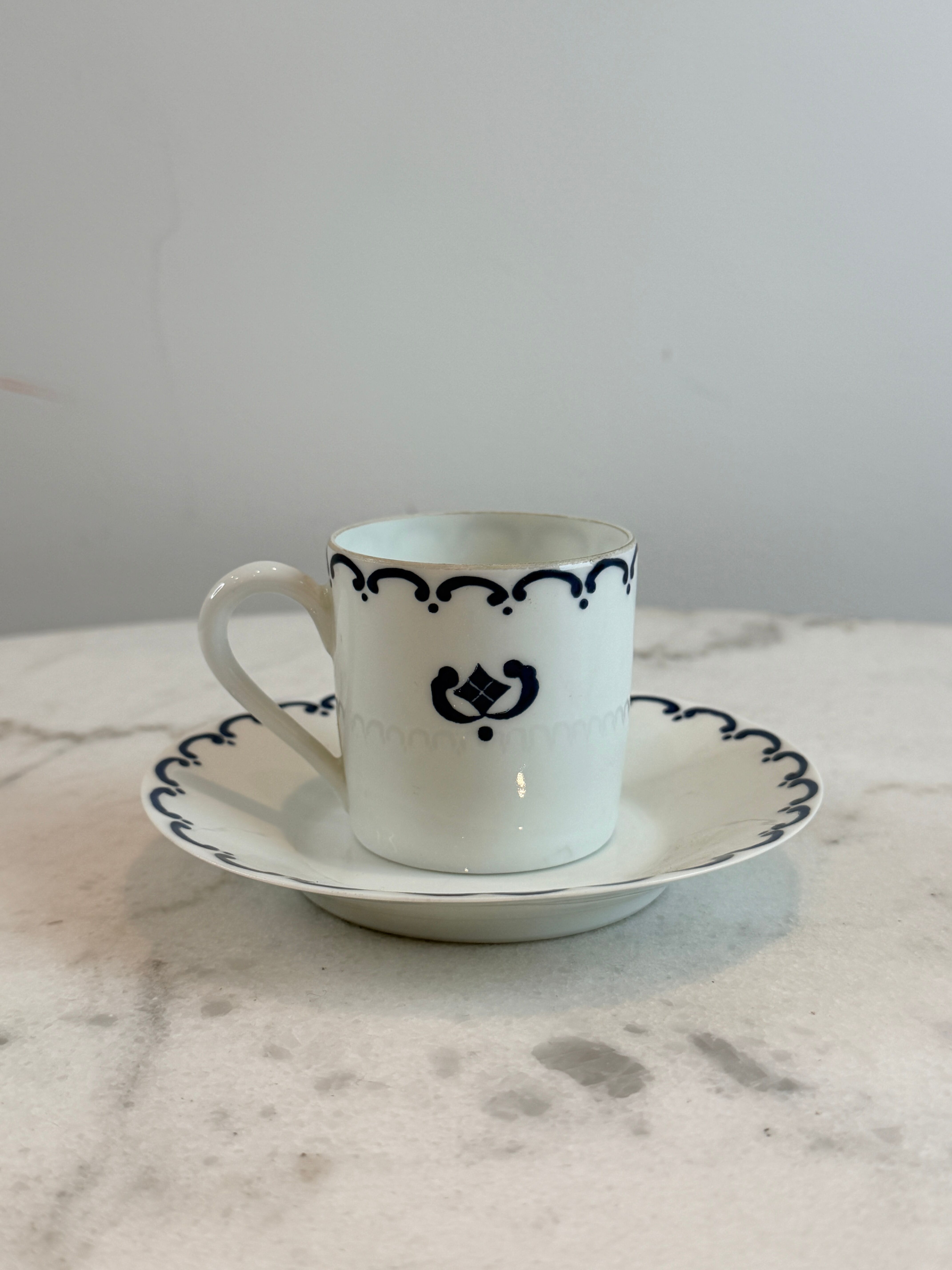 Limoges porcelain coffee service