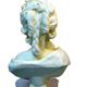 Marie Antoinette bust sand patina H54cm
