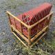 Vintage rattan armchair
