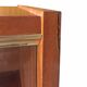 Vintage wooden bookcase with Scandinavian design
