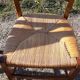 6 straw chairs