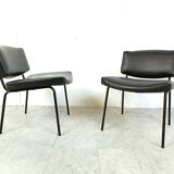 Vintage Conseil Chairs by Pierre Guariche 1950's, France