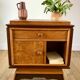 Bedside table in orm magnifying glass art deco 30s
