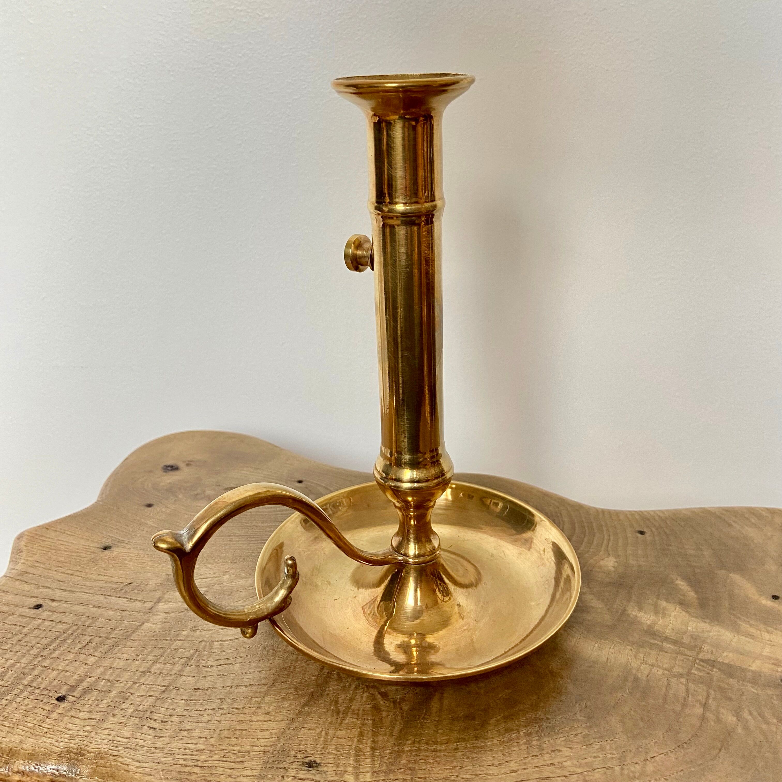 Brass candle holder