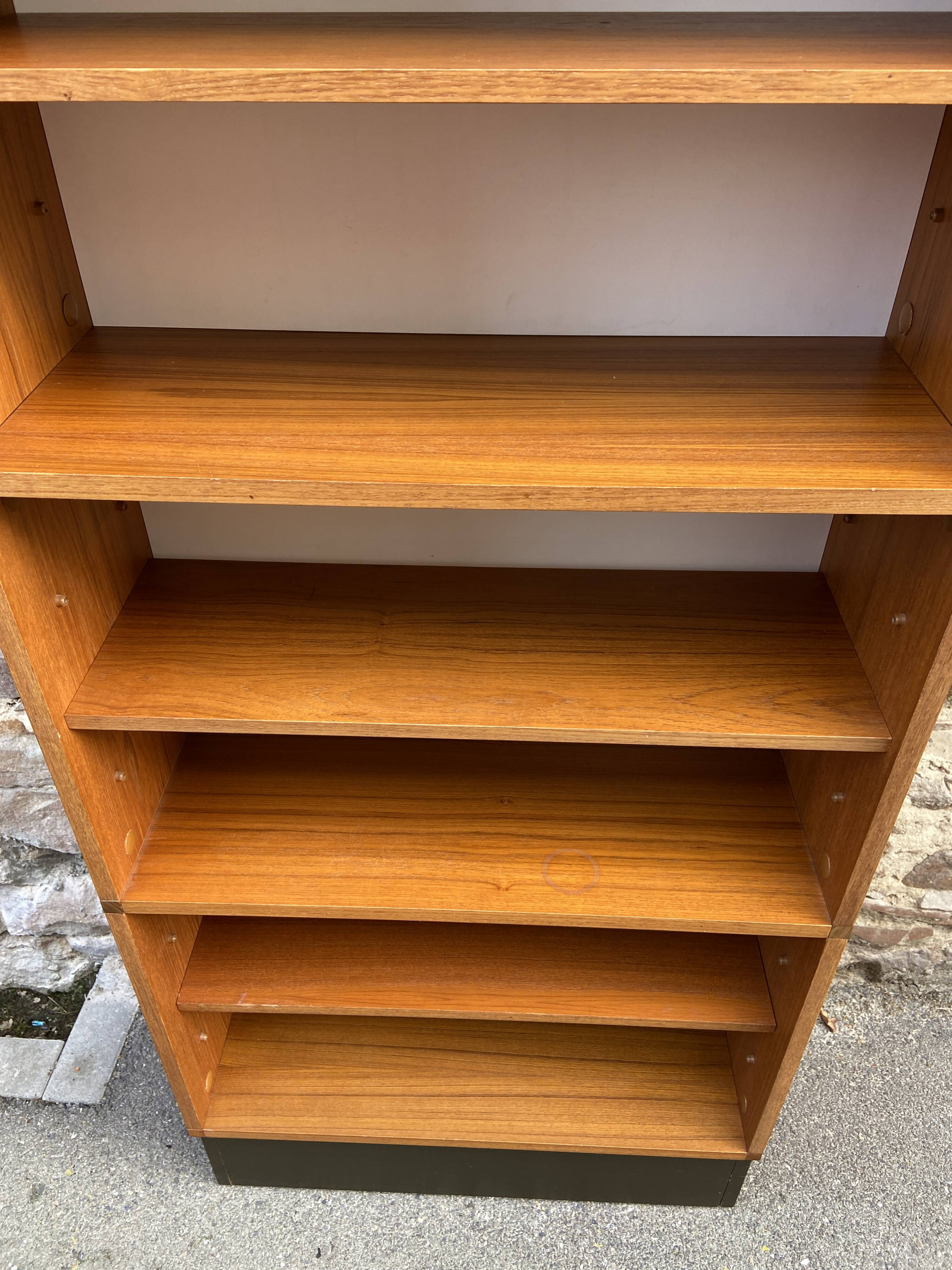 Mid-century scandinavian minvielle shelf, 1960 modular