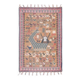 Shahmaran Motif Vintage Turkish Handmade Orange Kilim Rug  94x146