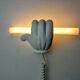 Handheld Mickey Mouse plaster wall lamp, France, 1970