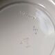 Vintage polychrome ironstone plate Bisto England - Anson model