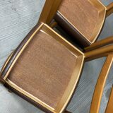 Set of 4 scandinavian chairs 1960