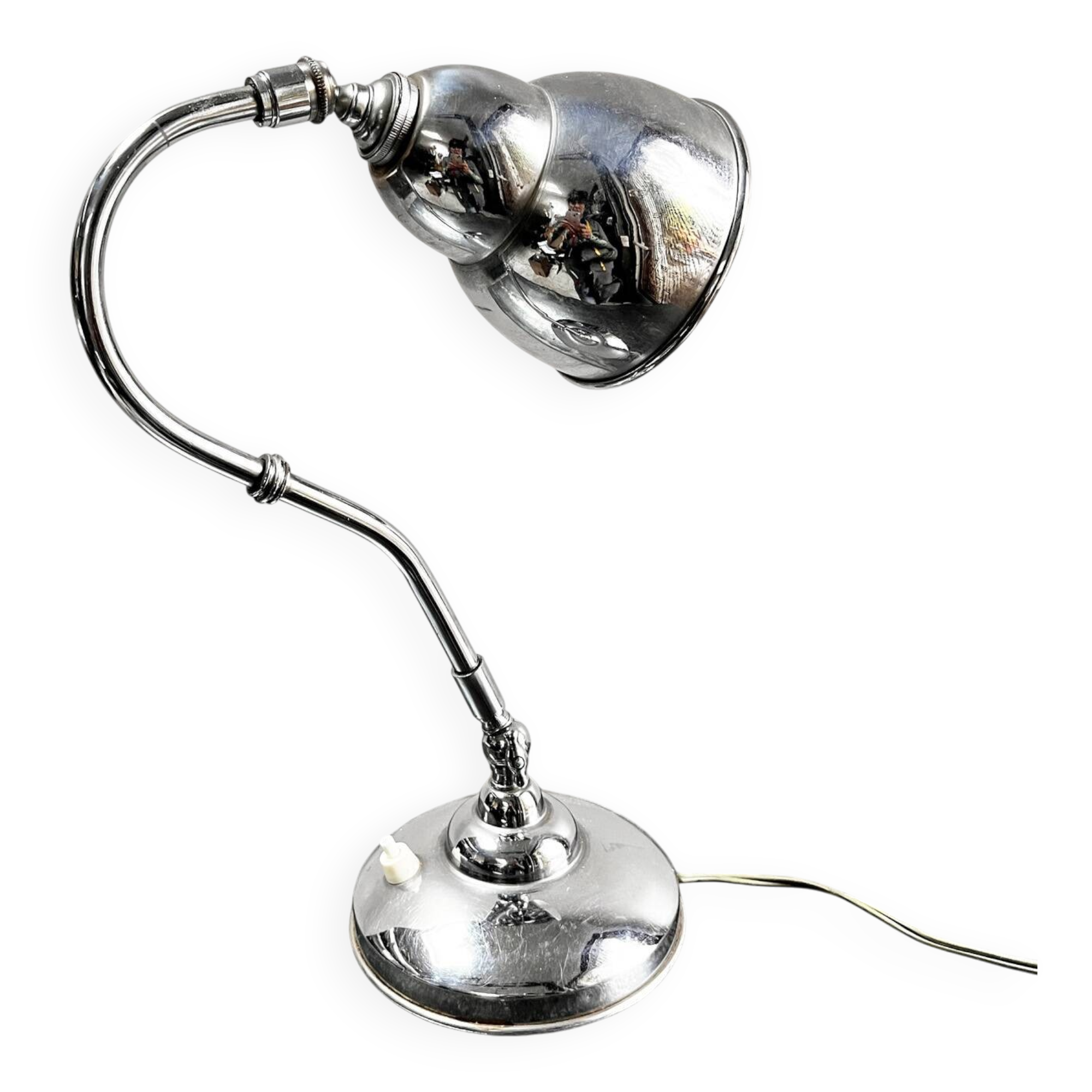 Art Deco adjustable desk lamp