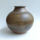Vase en grès pyrité Daniel Auger, 1980