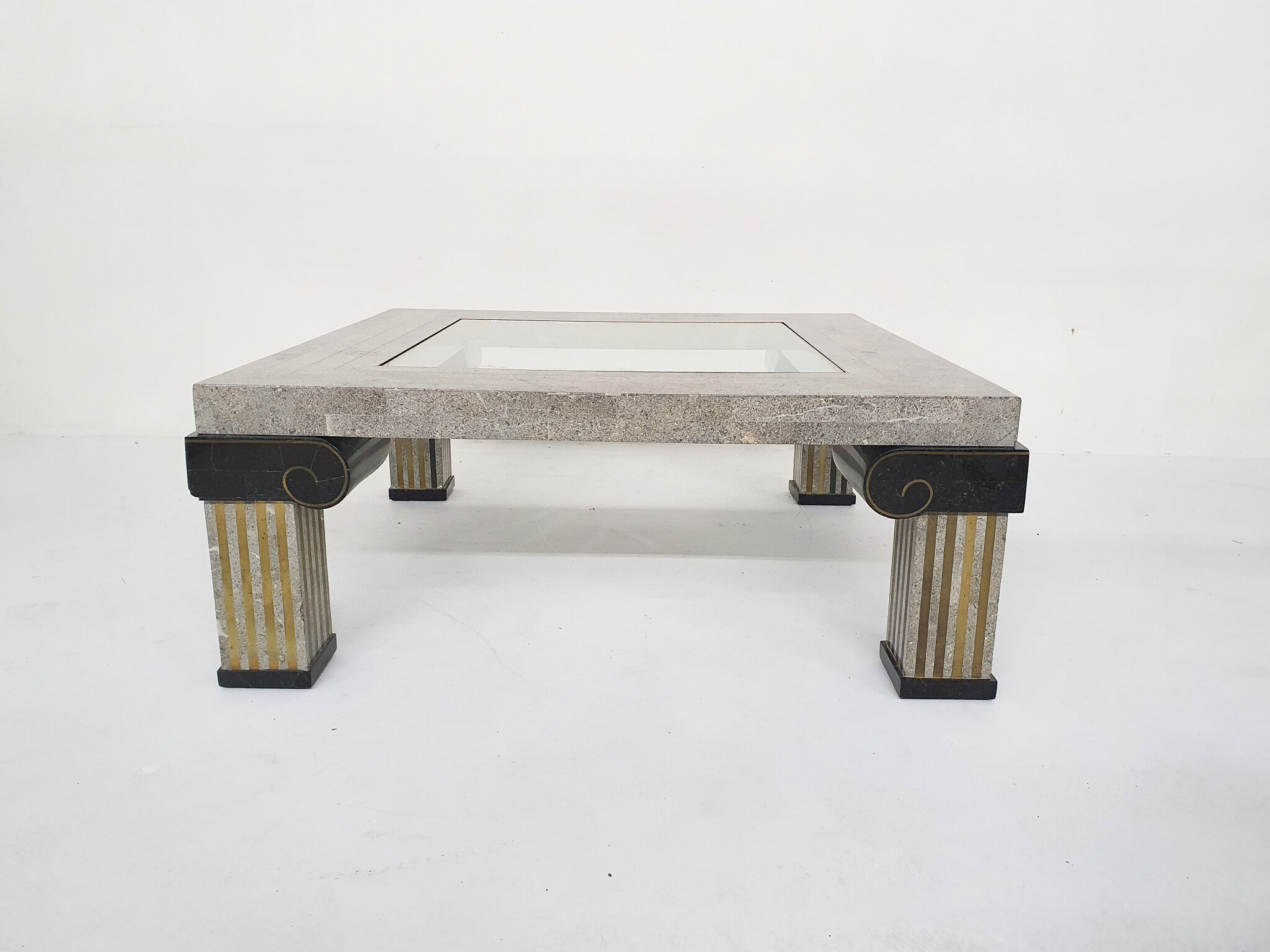 Tesselated coffee table, U.S.A, 1980's