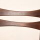 Pair of Scandinavian chairs in Rio rosewood.