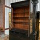 Louis Philippe two-body sideboard in blackened wood 19th